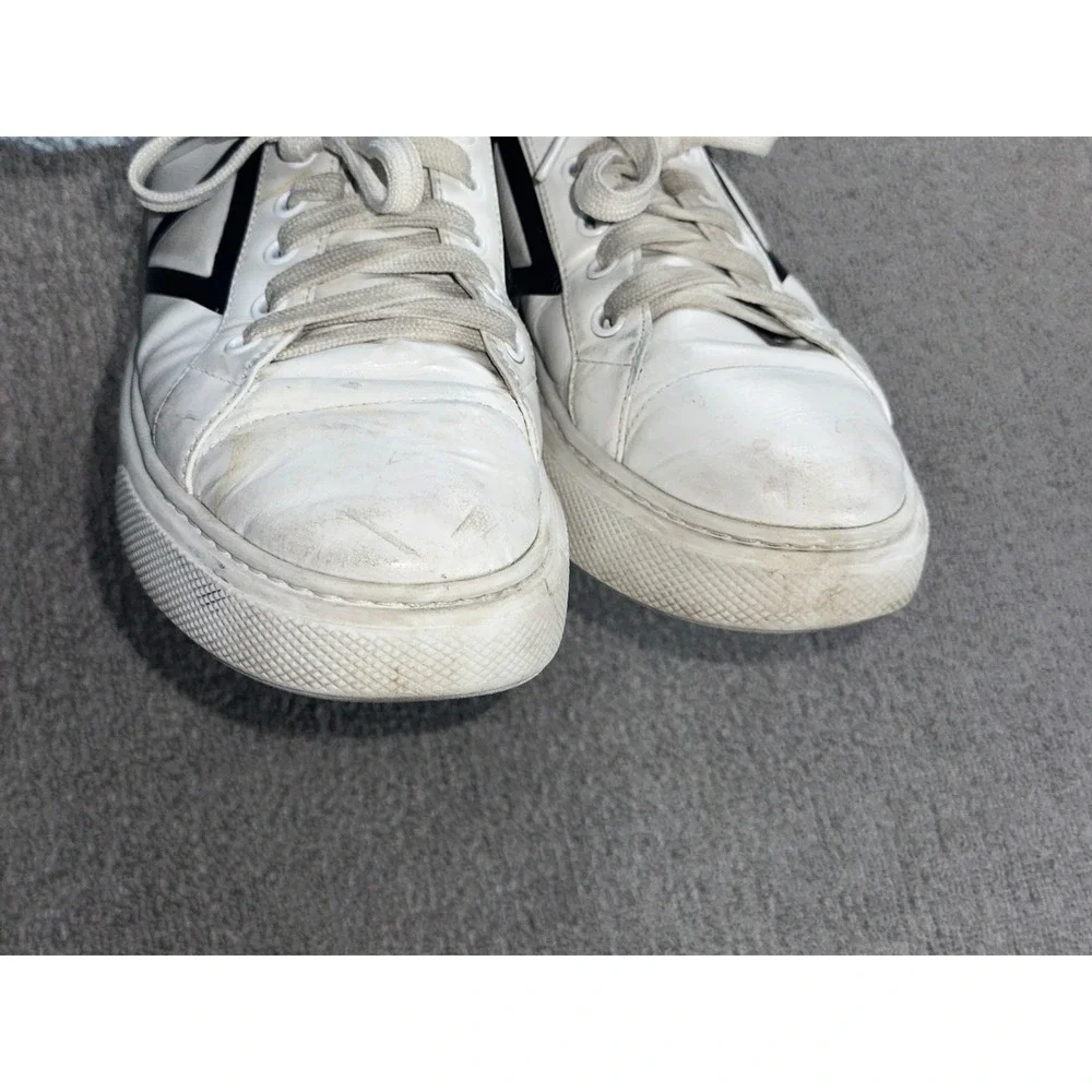 Prada‎ Macro Sneakers Women 38 White Platform Italy Made Designer Streetwear